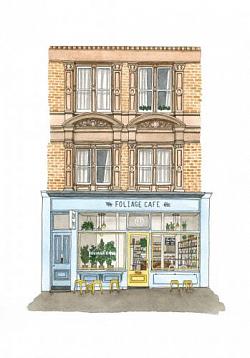 Foliage Cafe, кафе в Лондоне