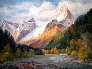 БЕЛАЛАКАЯ. ОСЕННЕЕ УТРО